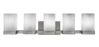 Toltec Lighting - 3125-GP-531 - Five Light Bathroom Lighting - Nouvelle - Graphite