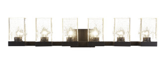 Toltec Lighting - 3126-GP-530 - Six Light Bath Bar - Nouvelle - Graphite