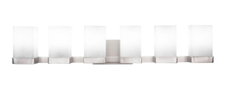 Toltec Lighting - 3126-GP-531 - Six Light Bath Bar - Nouvelle - Graphite