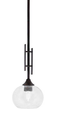 Toltec Lighting - 320-DG-202 - One Light Mini Pendant - Uptowne - Dark Granite