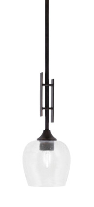 Toltec Lighting - 320-DG-4810 - One Light Mini Pendant - Uptowne - Dark Granite
