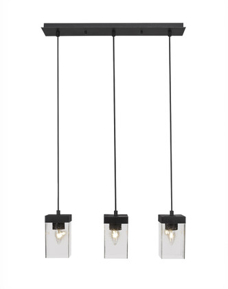Toltec Lighting - 3213-ES-530 - Three Light Cluster Pendalier - Nouvelle - Espresso