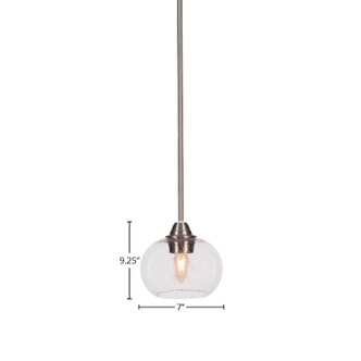 Paramount One Light Mini Pendant (3401-BN-202)