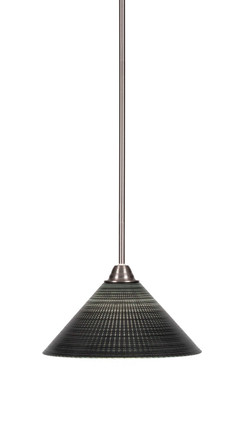 Toltec Lighting - 3401-BN-4009 - One Light Pendant - Paramount - Brushed Nickel