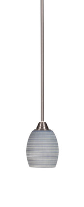 Toltec Lighting - 3401-BN-4022 - One Light Mini Pendant - Paramount - Brushed Nickel