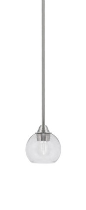 Toltec Lighting - 3401-BN-4100 - One Light Mini Pendant - Paramount - Brushed Nickel