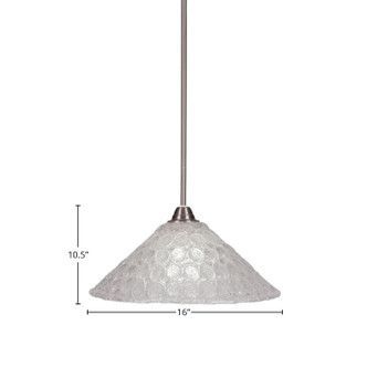 Paramount One Light Pendant (3401-BN-411)