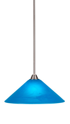 Toltec Lighting - 3401-BN-415 - One Light Pendant - Paramount - Brushed Nickel