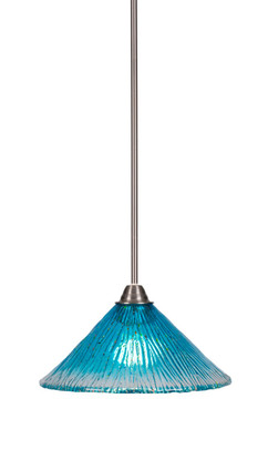 Toltec Lighting - 3401-BN-448 - One Light Pendant - Paramount - Brushed Nickel