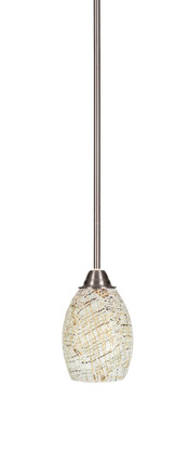 Toltec Lighting - 3401-BN-5054 - One Light Mini Pendant - Paramount - Brushed Nickel