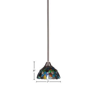 Paramount One Light Mini Pendant (3401-BN-9955)