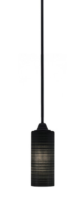 Toltec Lighting - 3401-MB-4099 - One Light Mini Pendant - Paramount - Matte Black