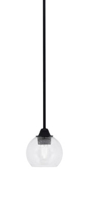 Toltec Lighting - 3401-MB-4100 - One Light Mini Pendant - Paramount - Matte Black