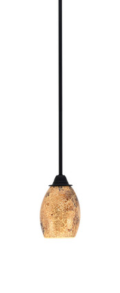 Toltec Lighting - 3401-MB-4175 - One Light Mini Pendant - Paramount - Matte Black