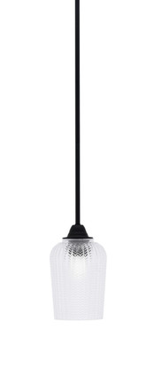 Toltec Lighting - 3401-MB-4250 - One Light Mini Pendant - Paramount - Matte Black