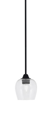 Toltec Lighting - 3401-MB-4810 - One Light Mini Pendant - Paramount - Matte Black