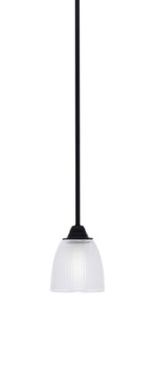 Toltec Lighting - 3401-MB-500 - One Light Mini Pendant - Paramount - Matte Black