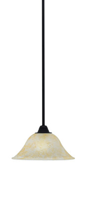 Toltec Lighting - 3401-MB-513 - One Light Mini Pendant - Paramount - Matte Black
