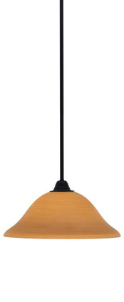 Toltec Lighting - 3401-MB-624 - One Light Mini Pendant - Paramount - Matte Black