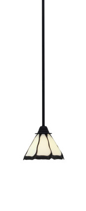 Toltec Lighting - 3401-MB-9125 - One Light Mini Pendant - Paramount - Matte Black