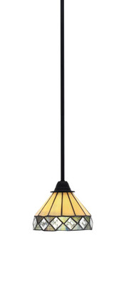 Toltec Lighting - 3401-MB-9405 - One Light Mini Pendant - Paramount - Matte Black