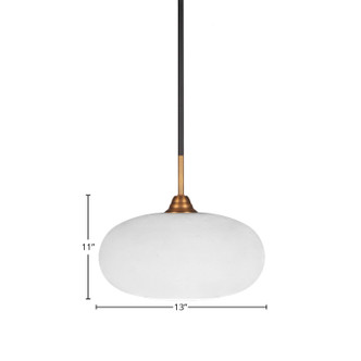 Paramount One Light Pendant (3401-MBBR-216)