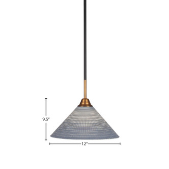 Paramount One Light Pendant (3401-MBBR-4002)