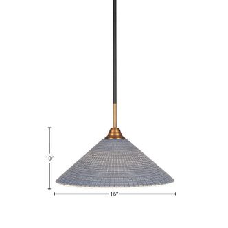 Paramount One Light Pendant (3401-MBBR-4012)