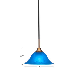 Paramount One Light Mini Pendant (3401-MBBR-435)
