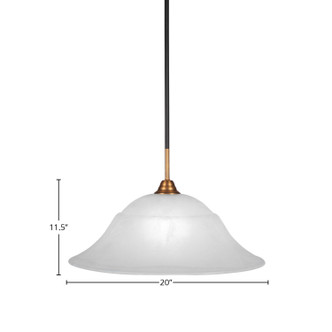 Paramount One Light Pendant (3401-MBBR-53815)