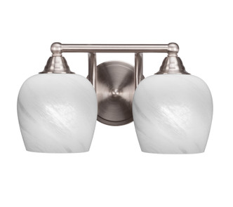 Toltec Lighting - 3422-BN-4811 - Two Light Bath Bar - Paramount - Brushed Nickel