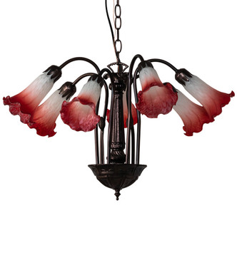 Tiffany Pond Lily Seven Light Chandelier (236536) Tiffany Pond Lily Seven Light Chandelier (236536)