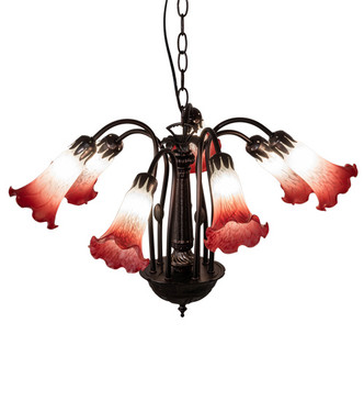 Tiffany Pond Lily Seven Light Chandelier (236536)