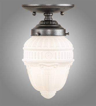 Meyda Tiffany - 236911 - One Light Semi-Flushmount - Colonnade - Pewter