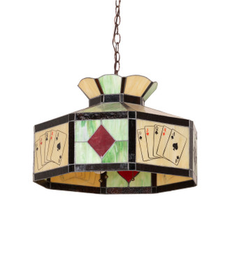 Poker Face Three Light Pendant (23791)