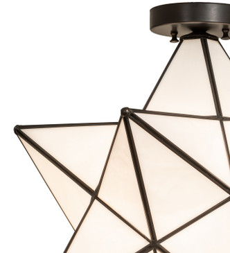 Moravian Star One Light Flushmount (239498) Moravian Star One Light Flushmount (239498)