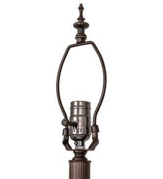 Tiffany Turning Leaf One Light Floor Lamp (242829)