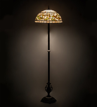 Tiffany Turning Leaf One Light Floor Lamp (242829)