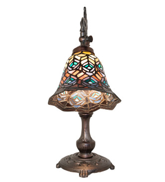Tiffany Peacock Feather One Light Table Lamp (244782)