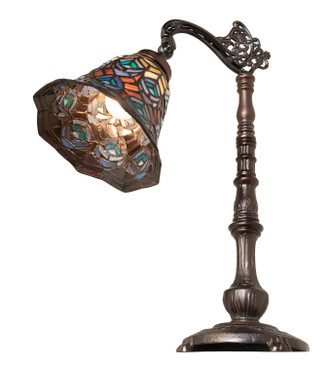 Tiffany Peacock Feather One Light Table Lamp (244782) Tiffany Peacock Feather One Light Table Lamp (244782)
