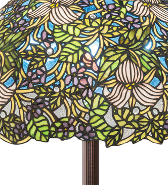 Trillium & Violet Three Light Floor Lamp (24496)