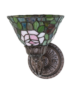 Tiffany Rosebush One Light Wall Sconce (245441) Tiffany Rosebush One Light Wall Sconce (245441)