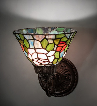 Tiffany Rosebush One Light Wall Sconce (245441)