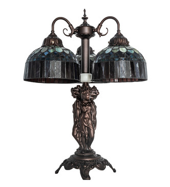Tiffany Candice Three Light Table Lamp (245481)