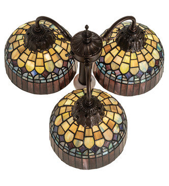 Tiffany Candice Three Light Table Lamp (245481)