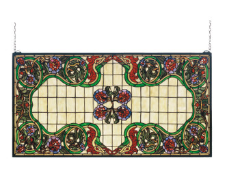 Meyda Tiffany - 50483 - Window - Serpent - Multi