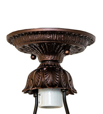 Victorian One Light Flush Mount Hardware (293033)