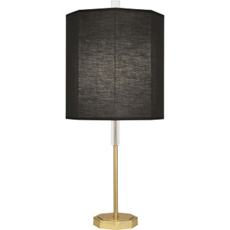 Robert Abbey - RB04 - One Light Table Lamp - Kate - Modern Brass w/ Clear Crystal