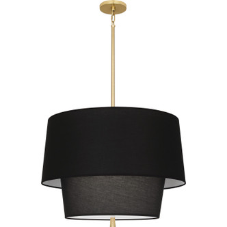 Robert Abbey - RB137 - Three Light Pendant - Decker - Modern Brass