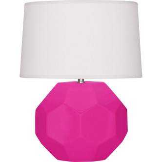 Robert Abbey - RZ01 - One Light Table Lamp - Franklin - Razzle Rose Glazed Ceramic